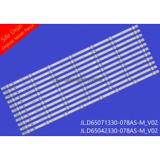 TELEFUNKEN 65TU7040 Led bar, 650LED A-Type REV02, 650LED B-Type REV02, Panel ledleri